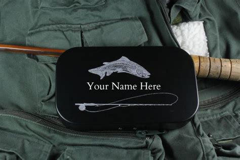 custom fly box metal|personalized fly box.